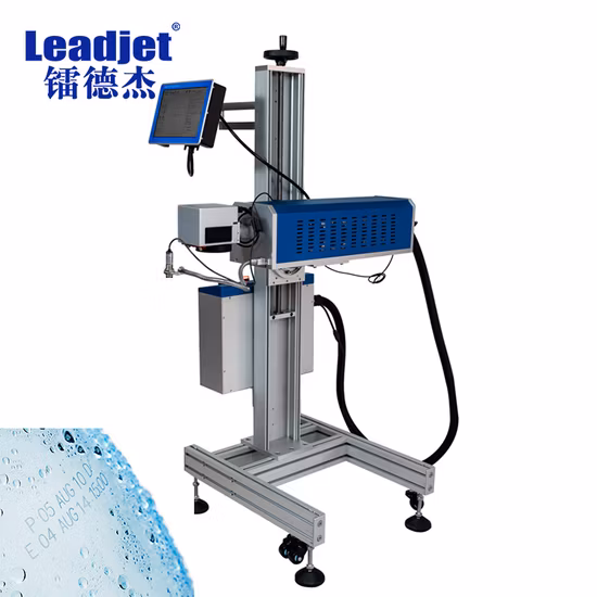 CO2 Laser Marking Systems Marked Batch Expiry Date Bag Printer