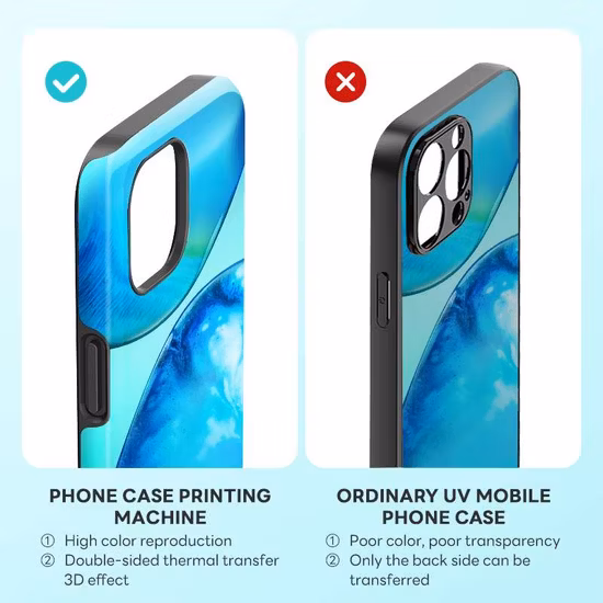 3D Sublimation Phone Case Printer Heat Press Machine DIY Custom Cell Mobile Phone Case Heat Transfer Maker Machine