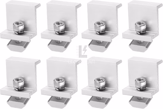 10%off Qbh Hot-Selling Standard &amp; Customized General-Purpose PV Photovoltaic Bracket Tin Roof Aluminum Alloy Solar Bracket Fastener and Stamping Accessories