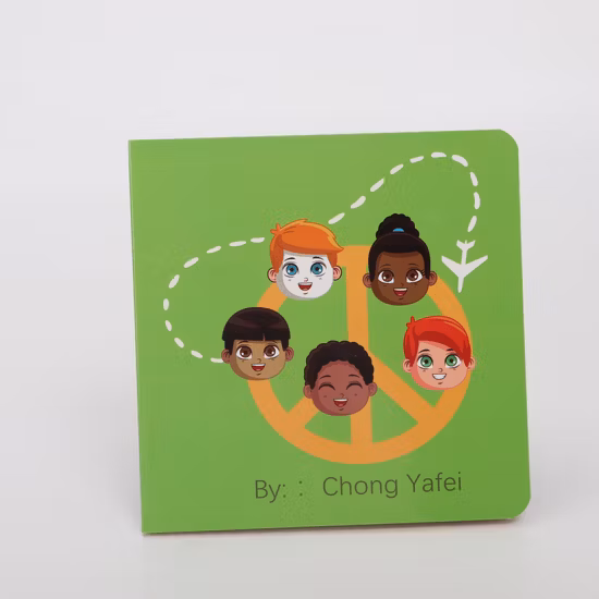 Factory Custom Wood Boards Custom Children Lustrated Services Personal Cheap High Quality Story Book Printing